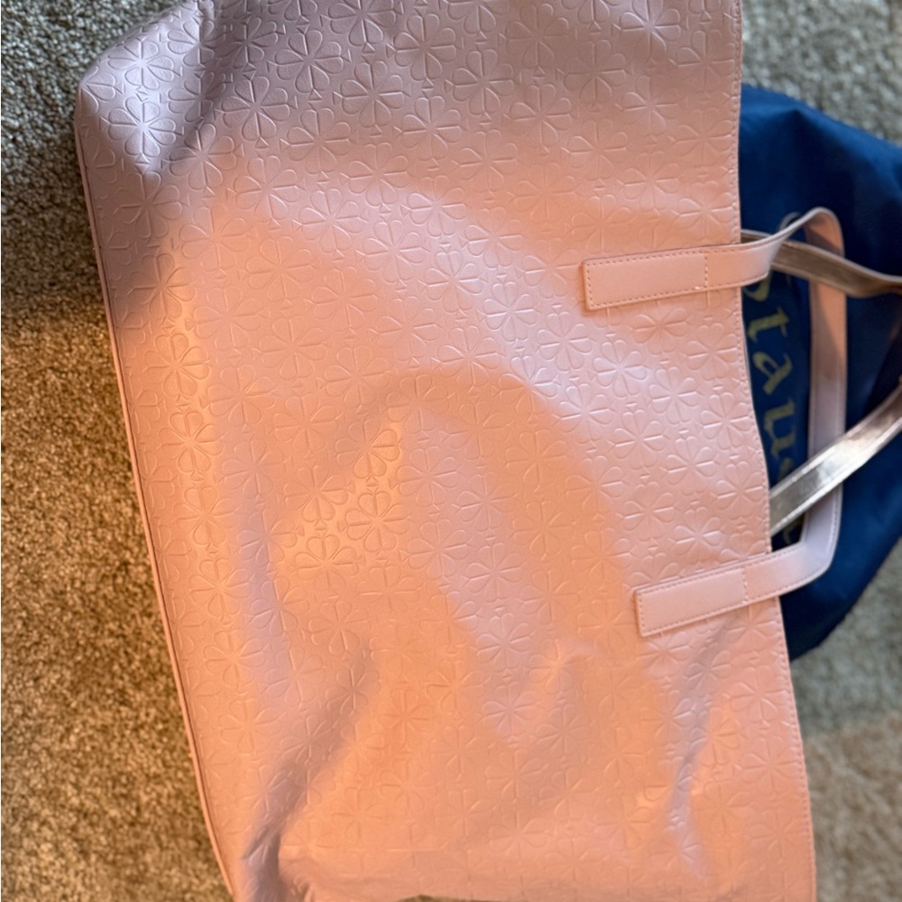 Kate Spade Blush Embossed Tote - Picture 2 of 5
